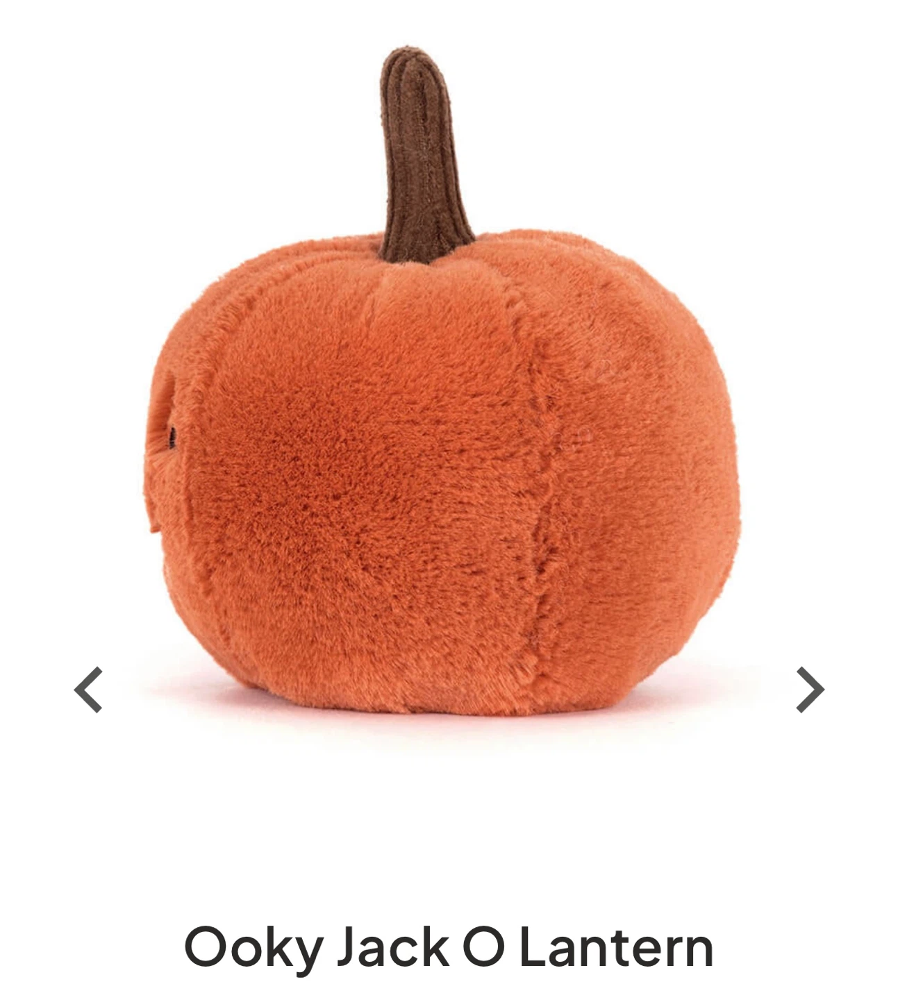 Jellycat Ooky Jack O Lantern Plush - photo 4