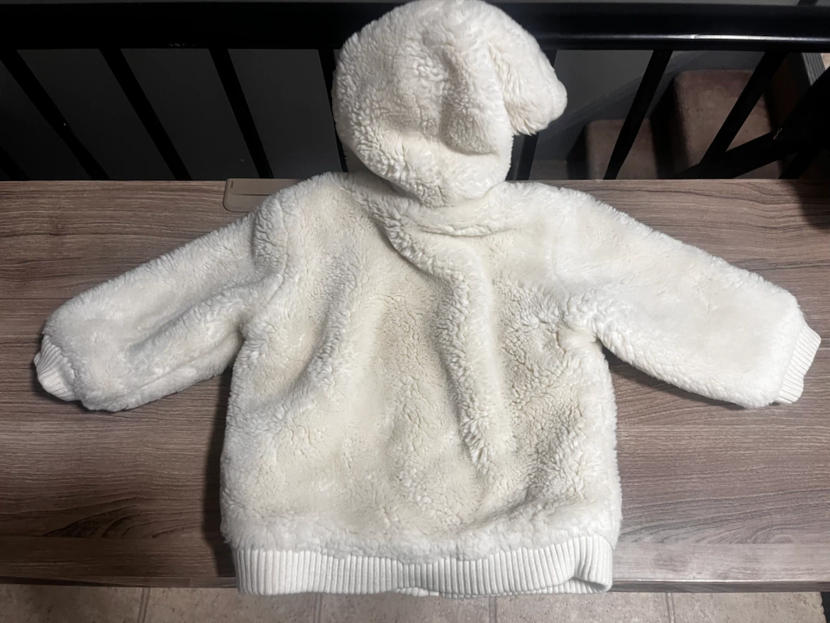 Old Navy Faux Fur Hoodie - 2T - photo 4
