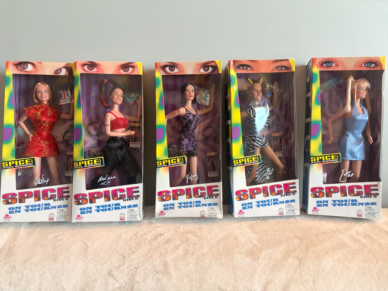 Set of 5 Spice Girls On Tour Dolls