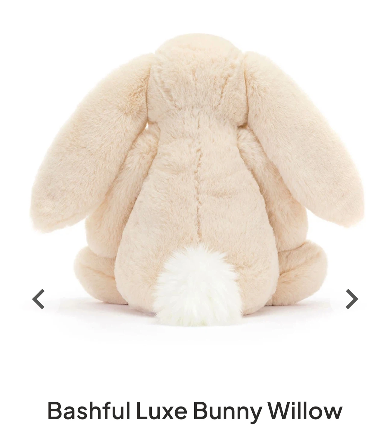Jellycat Bashful Luxe Bunny Willow, Medium - photo 4
