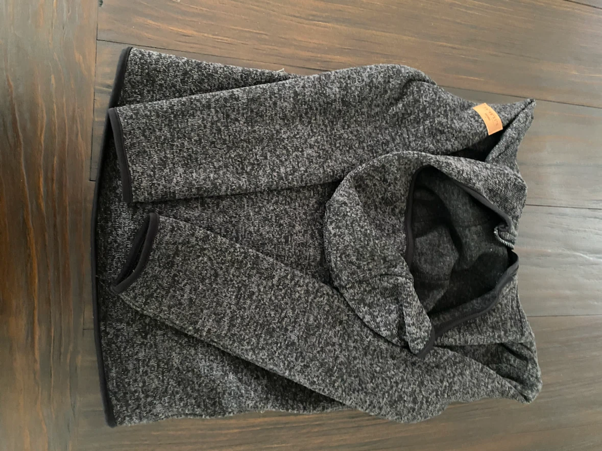 H&M Kids Grey Zip-Up Fleece Hoodie - photo 2