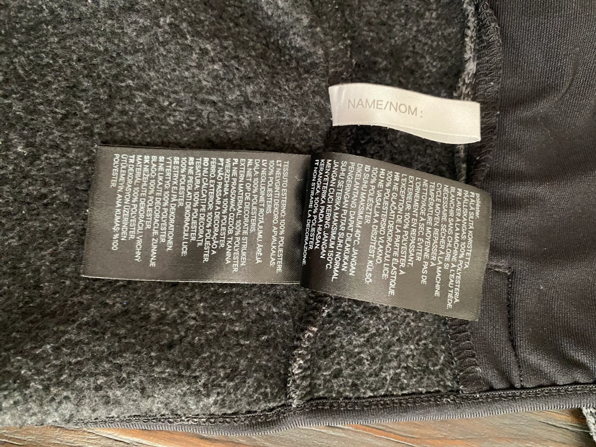 H&M Kids Grey Zip-Up Fleece Hoodie - photo 4