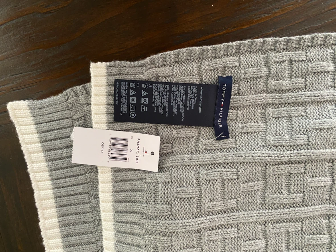 Tommy Hilfiger knit scarf - photo 3