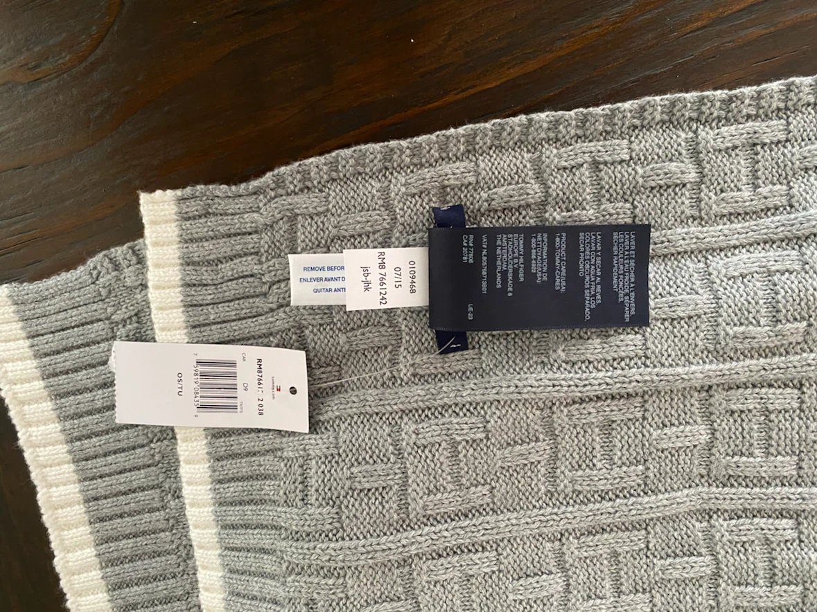 Tommy Hilfiger knit scarf - photo 4