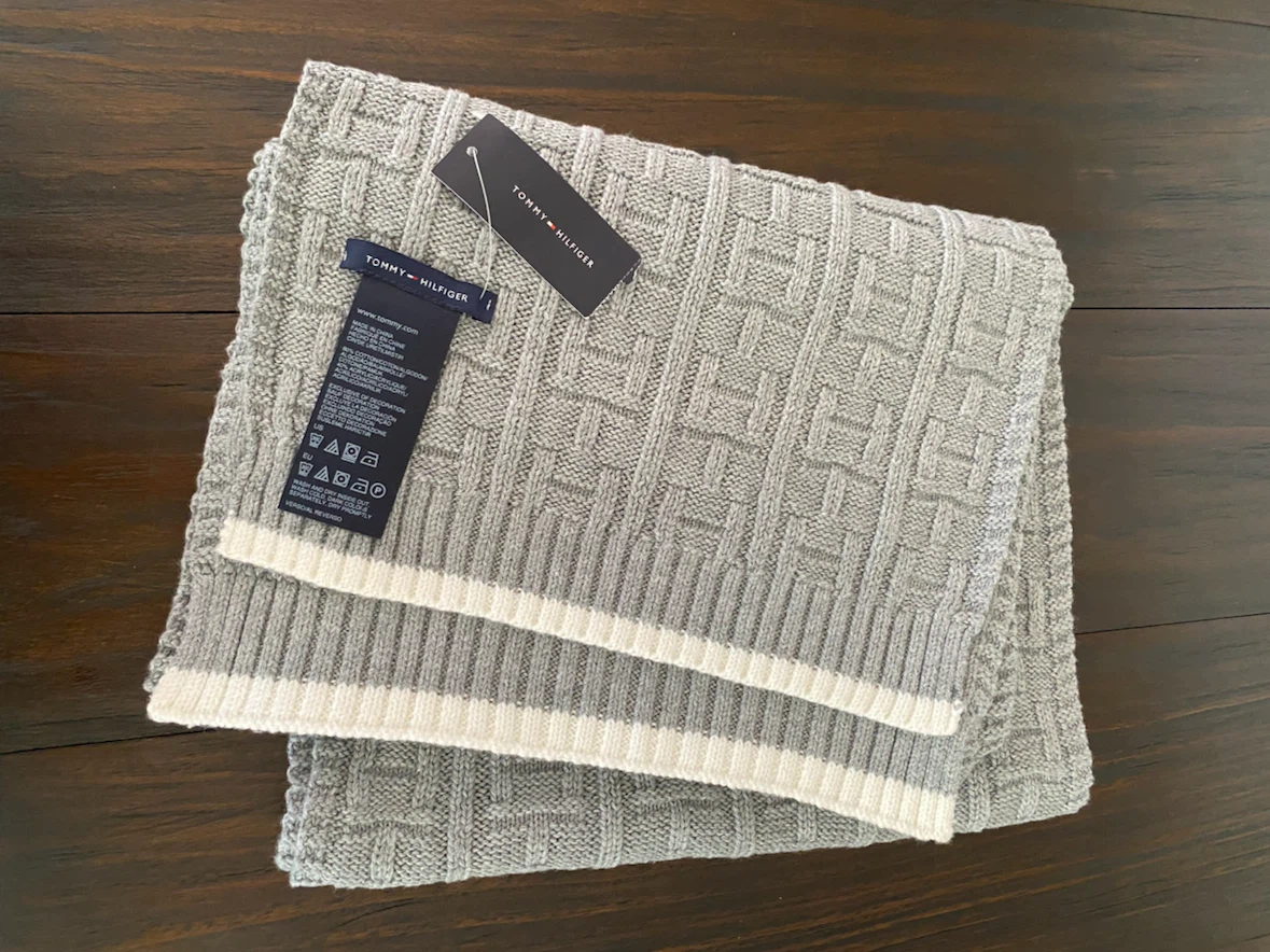 Tommy Hilfiger knit scarf - photo 5
