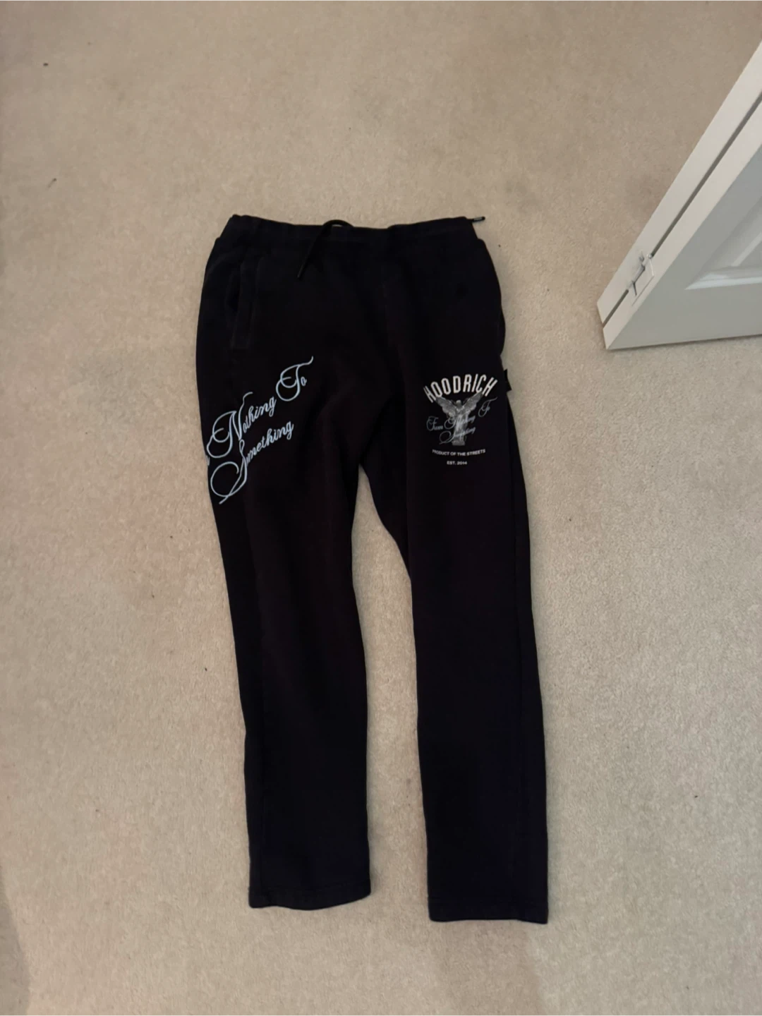Hood rich black pants