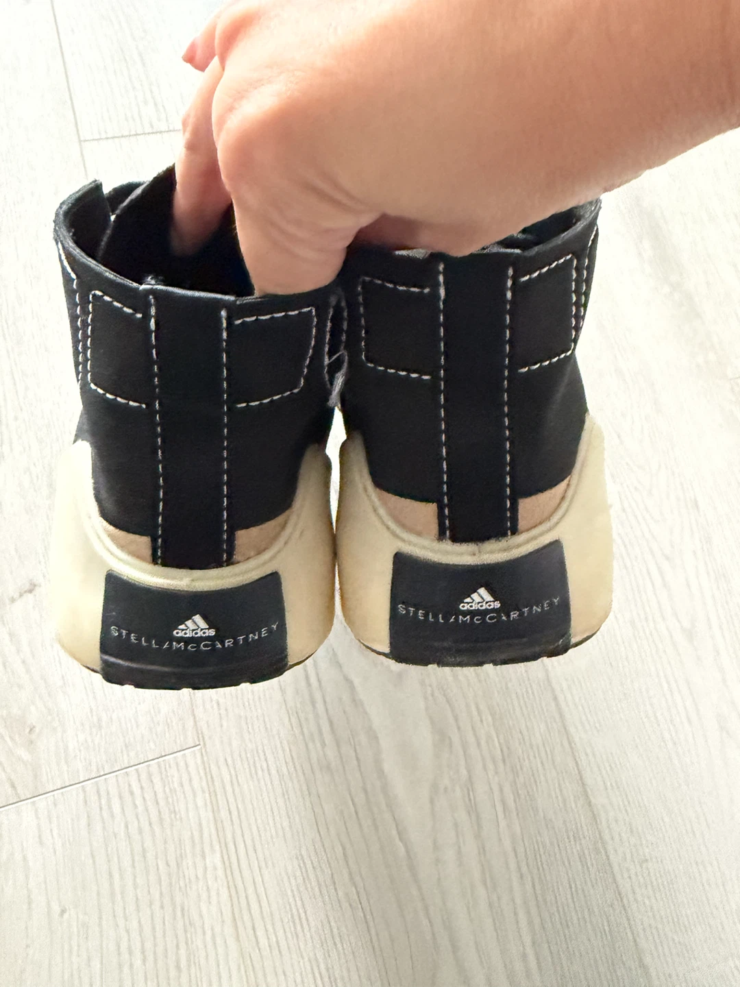 Adidas x Stella McCartney Black High-Top Sneakers - photo 4