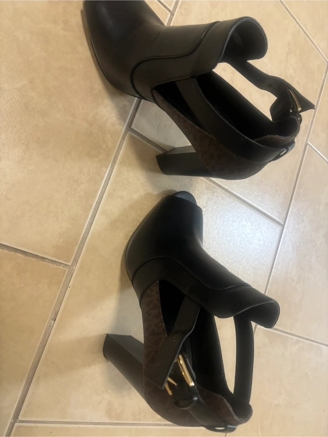 Michael Kors Peep-Toe Heeled Booties - photo 5