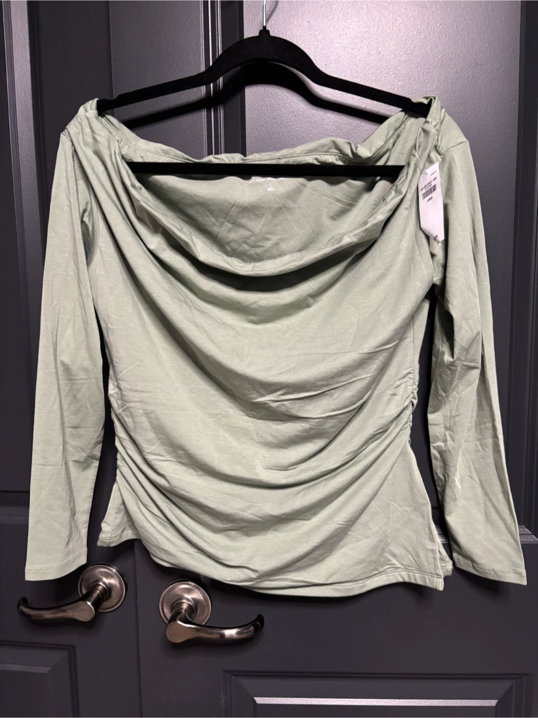 Abercrombie & Fitch Long Sleeve Top, Size Large