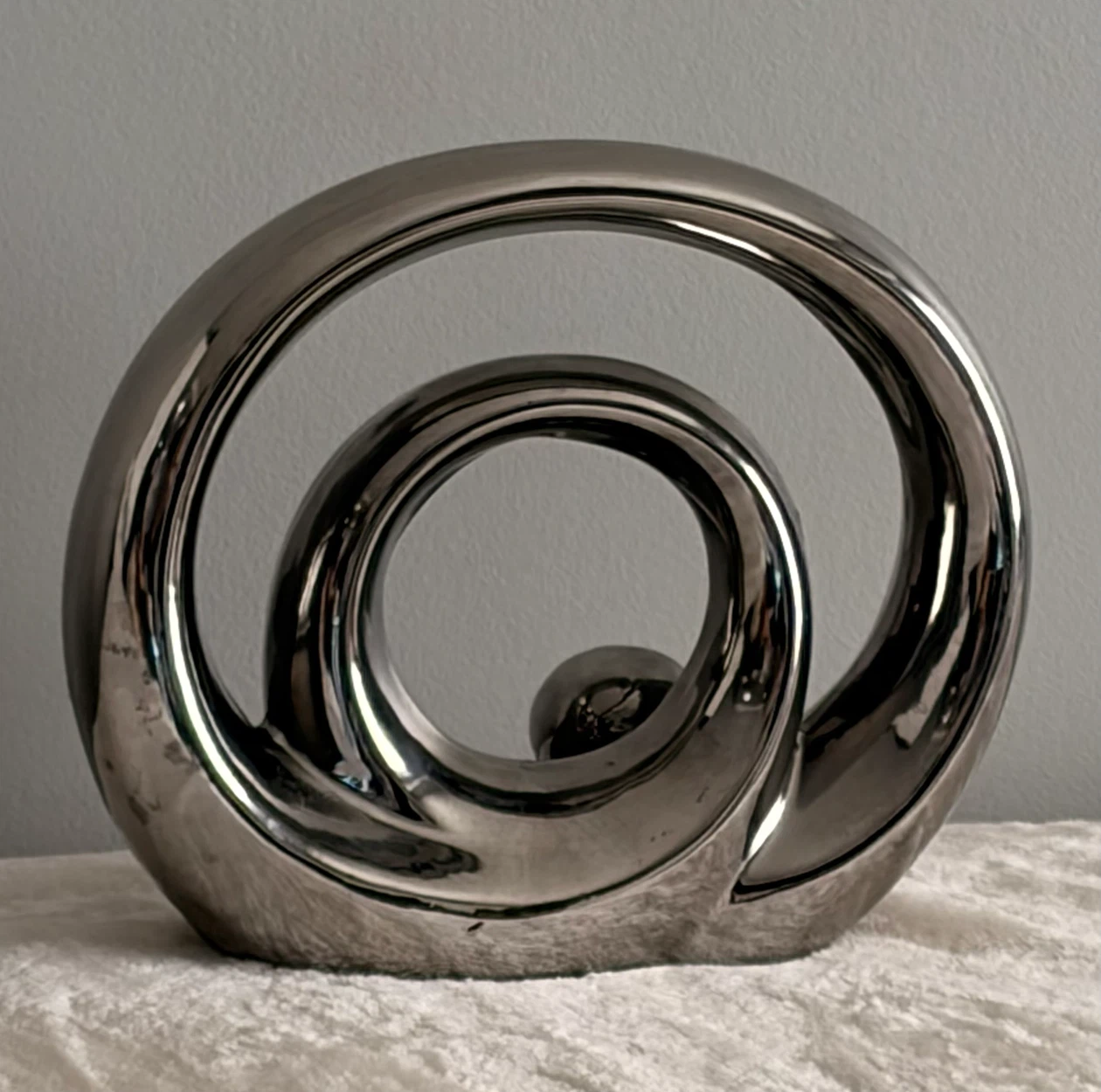 Verdici Design Modern Silver Abstract Sculpture - photo 2