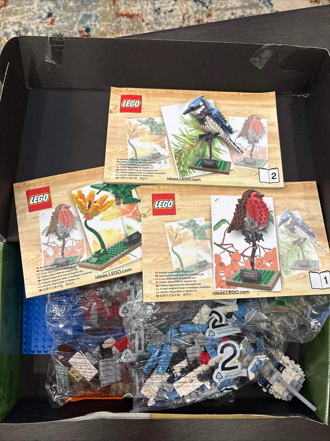 LEGO Ideas Birds 21301 Set of 2 birds - photo 2