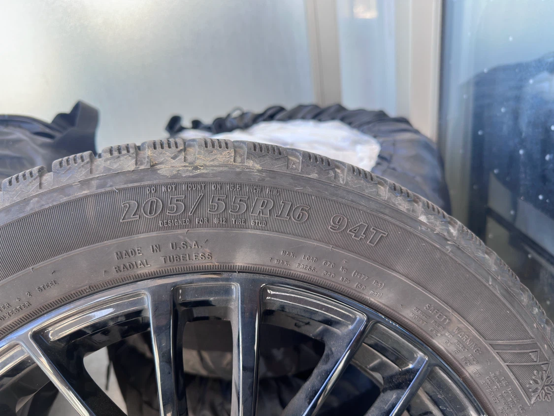 Winter Tires 205/55R16 with Alloys 16” - photo 3