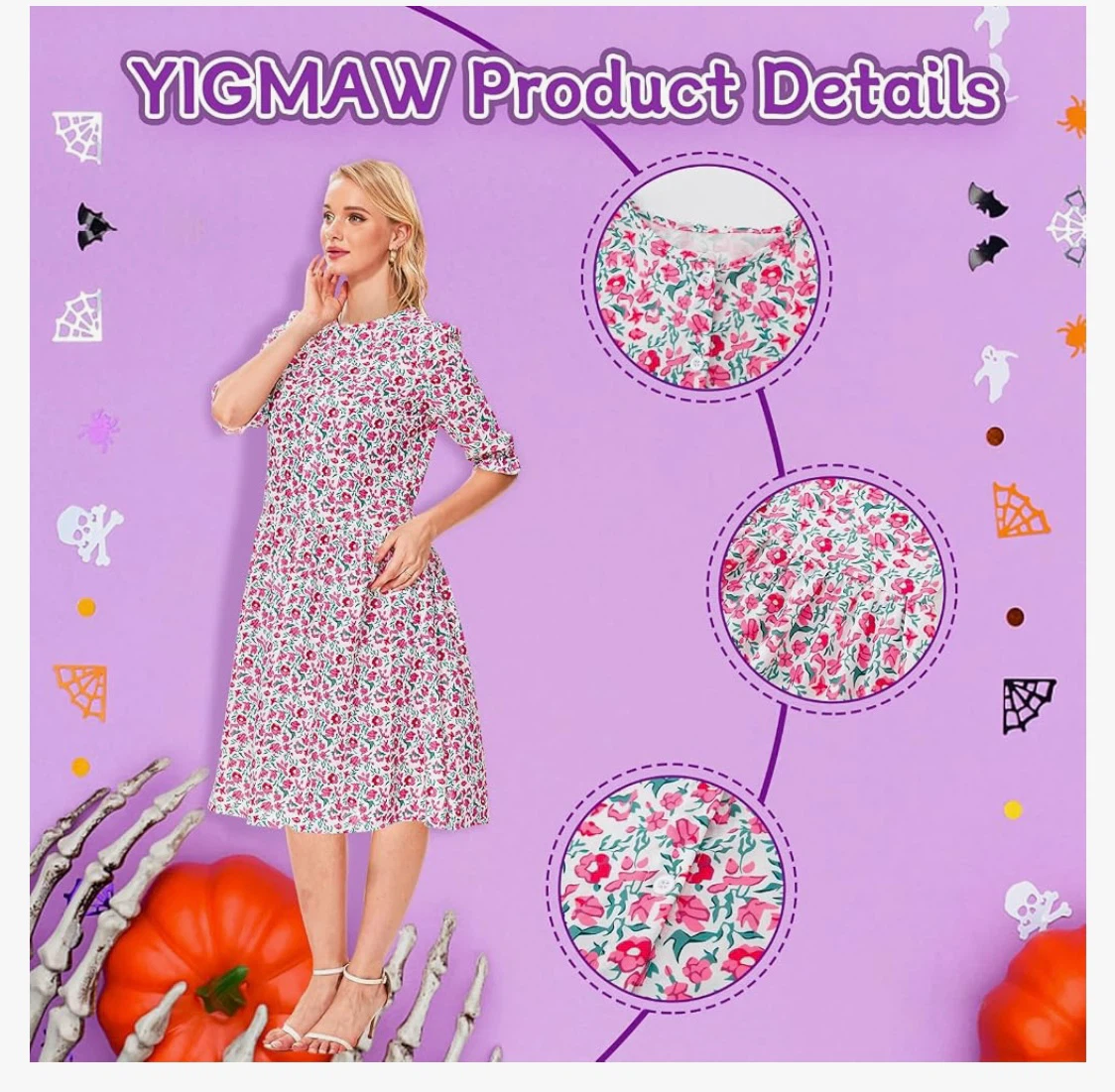 YIGMAW Barbara Dress Halloween Costume Small - photo 3