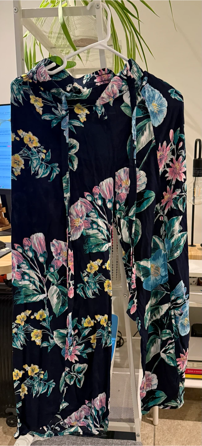 Miss Tian Floral Print Pants