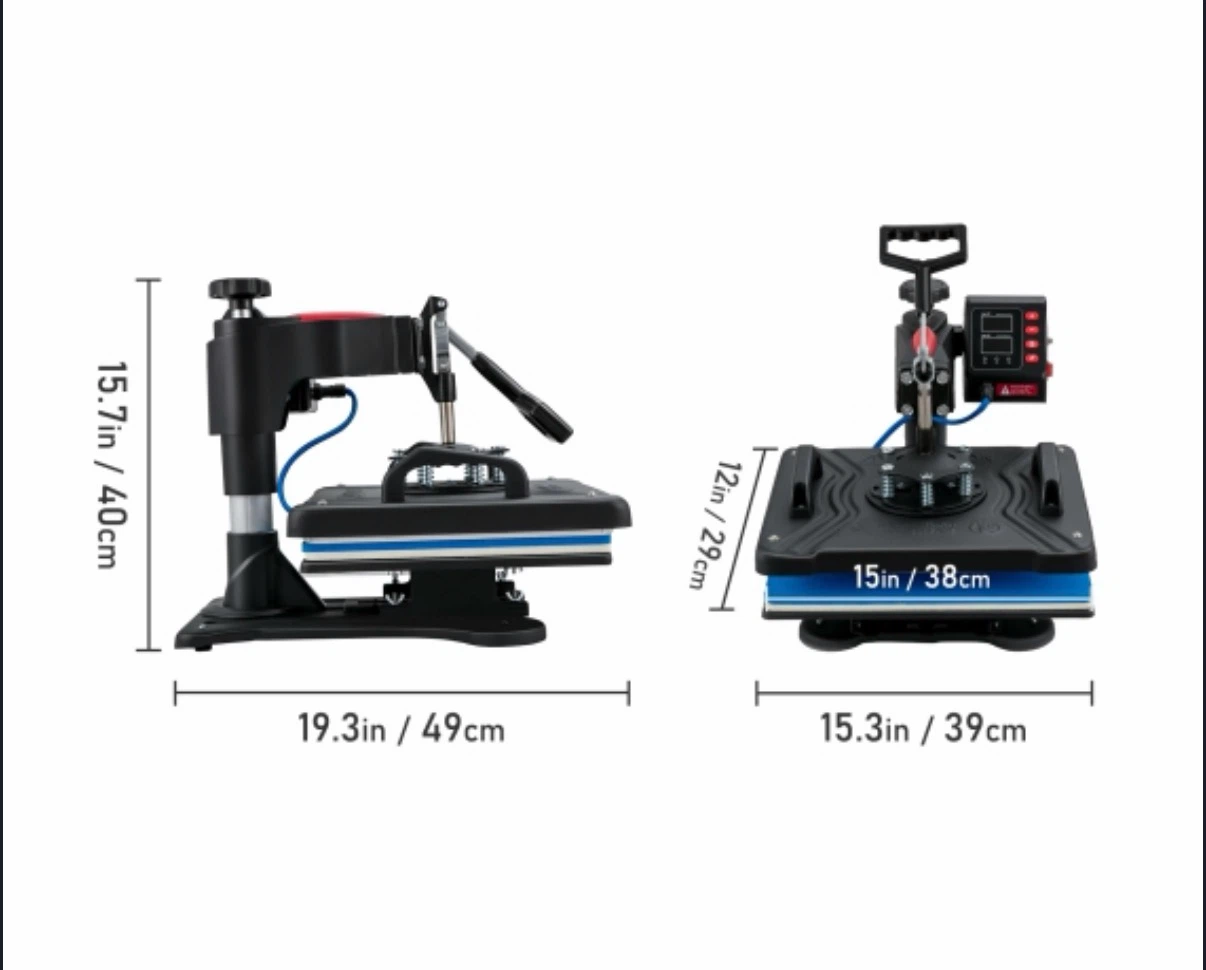 5-in-1 Digital Heat Press Machine - photo 2