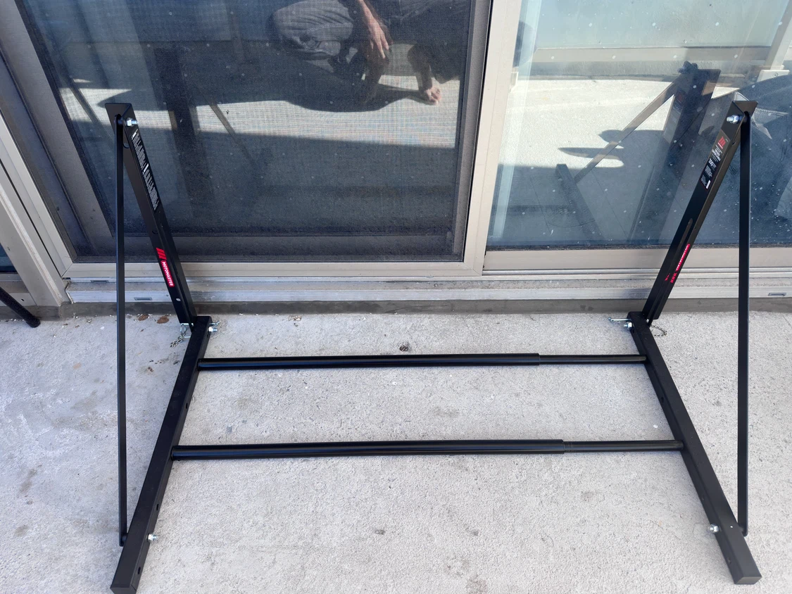 MotoMaster Adjustable Tire Storage Rack
