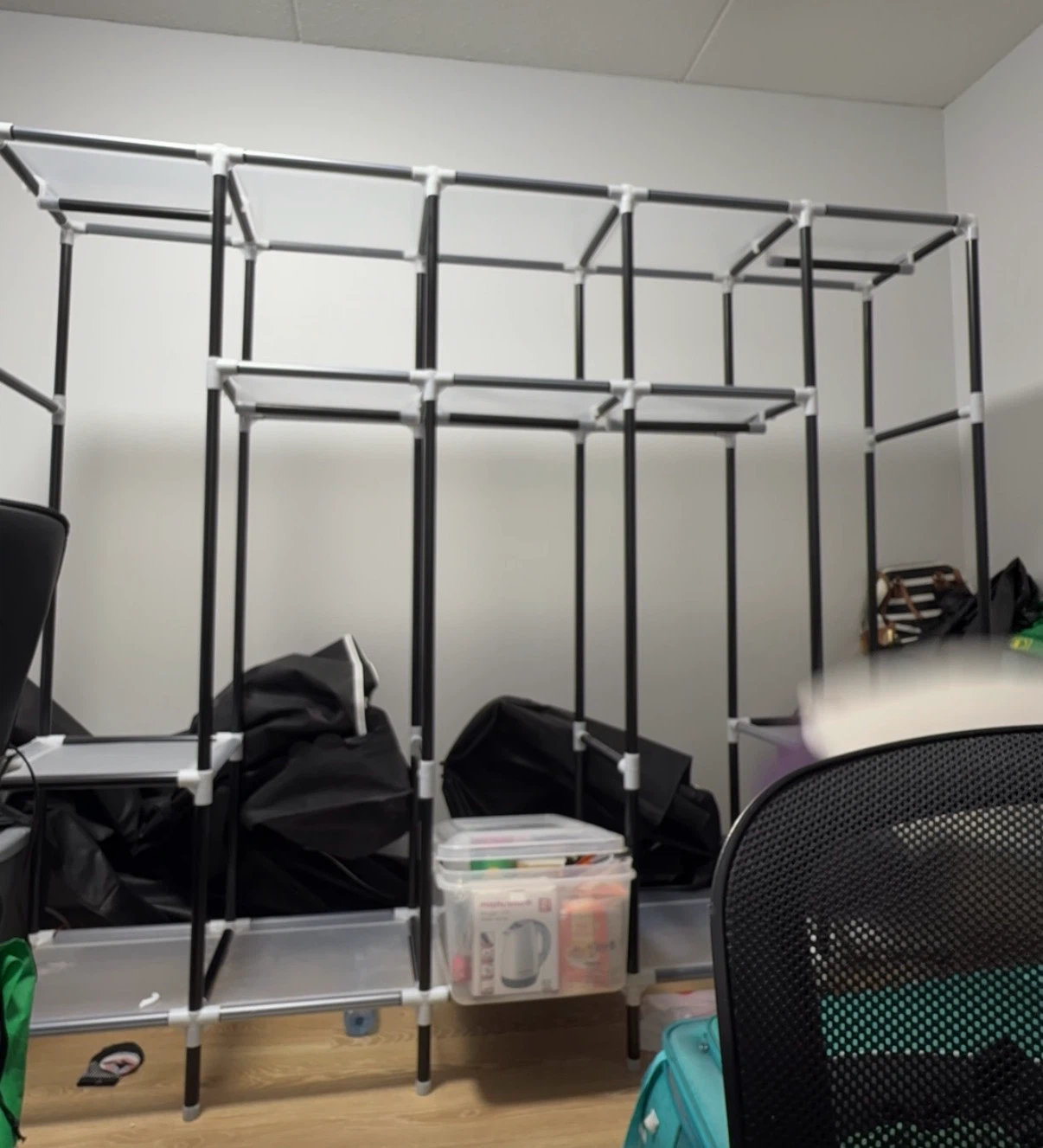 Large portable Modular Closet Organizer Rack