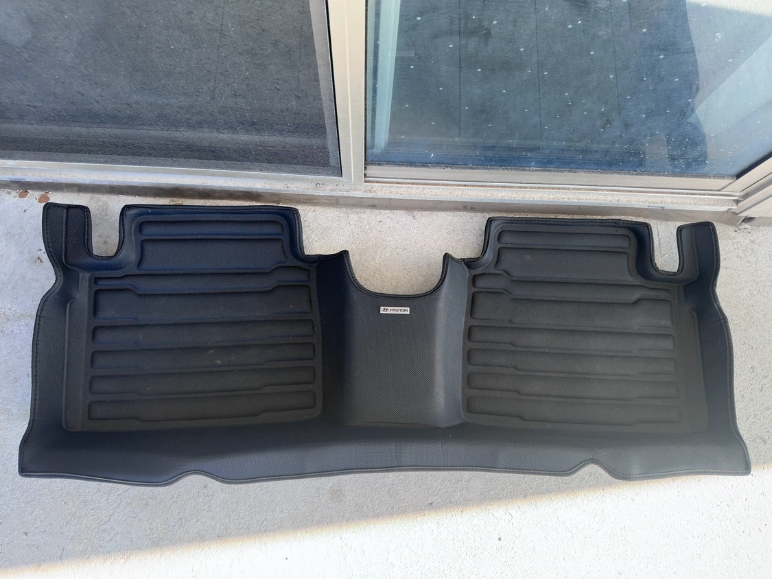 Hyundai Elantra All-Weather Floor Mats and Cargo Tray