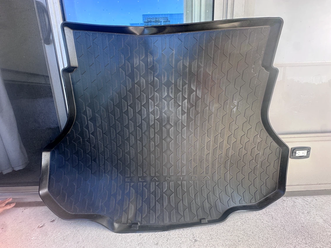 Hyundai Elantra All-Weather Floor Mats and Cargo Tray - photo 2