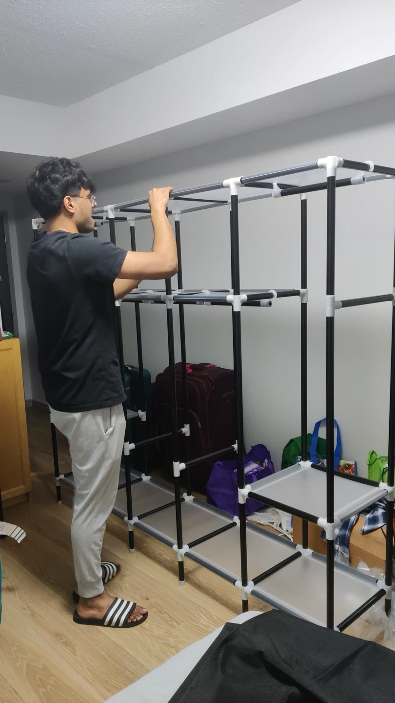 Large portable Modular Closet Organizer Rack - photo 2