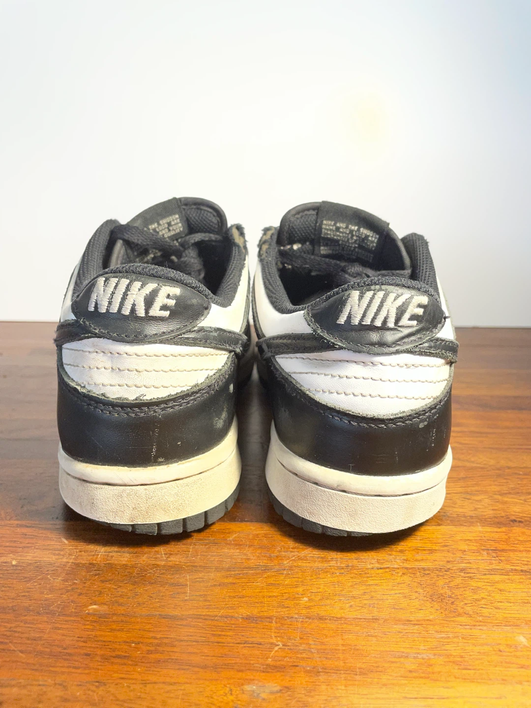 Nike Dunk Low Black and White - photo 3