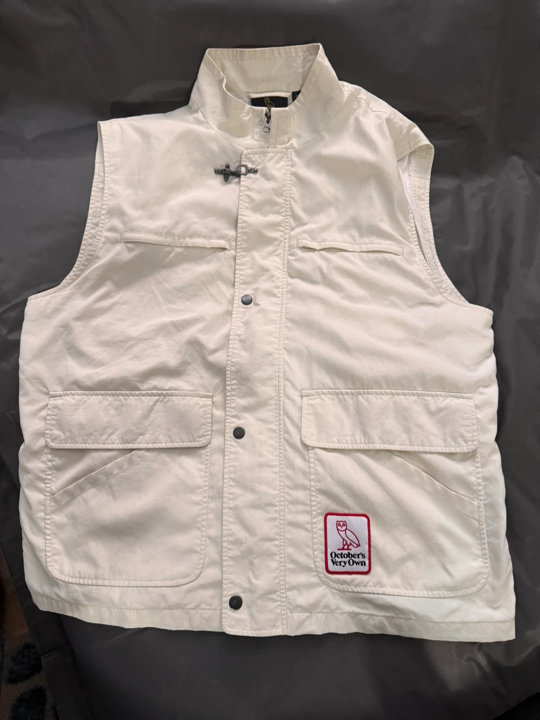 OVO Familia Patch Nautical Vest in Cream S/S 2022 collection- XL - photo 3