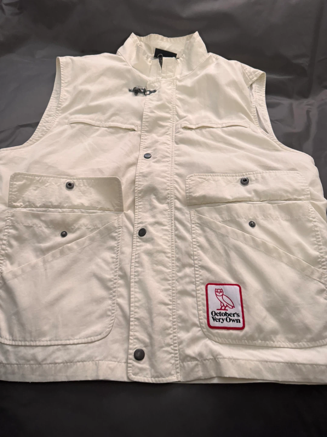 OVO Familia Patch Nautical Vest in Cream S/S 2022 collection- XL - photo 5