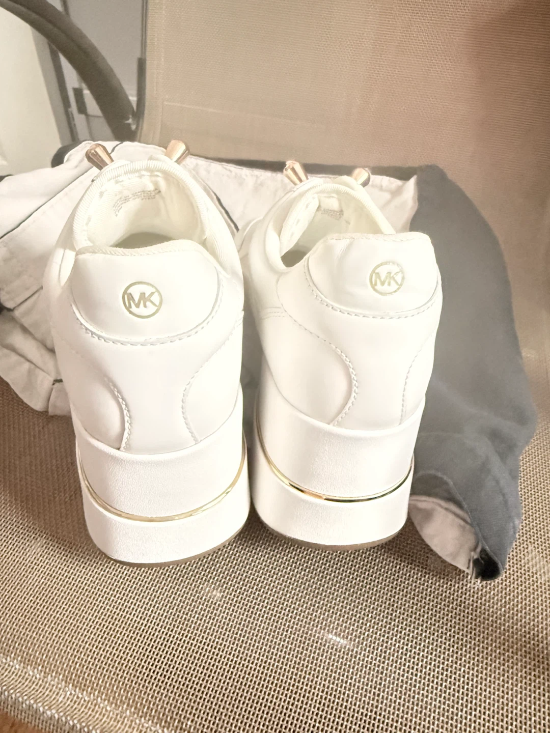 Michael Kors White Sneakers
