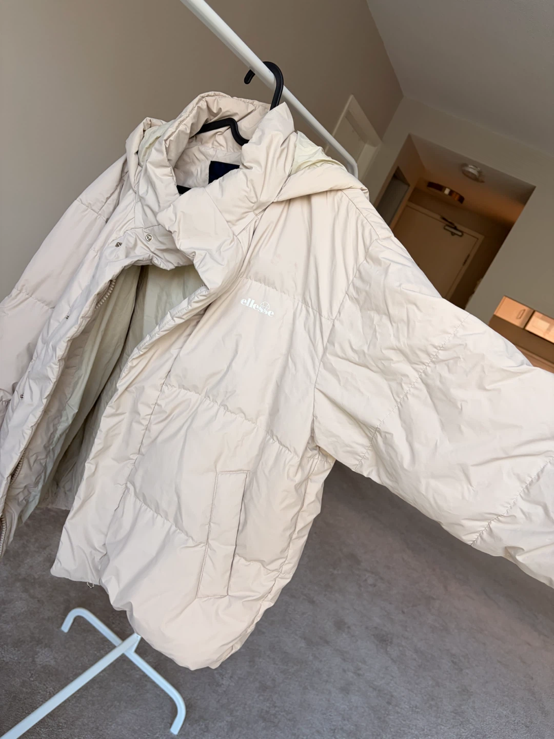 Ellesse Cream Puffer Jacket - photo 2