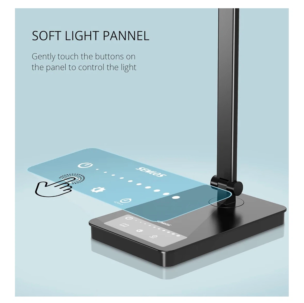 Semlos Dual Arm LED Desk Lamp - photo 3
