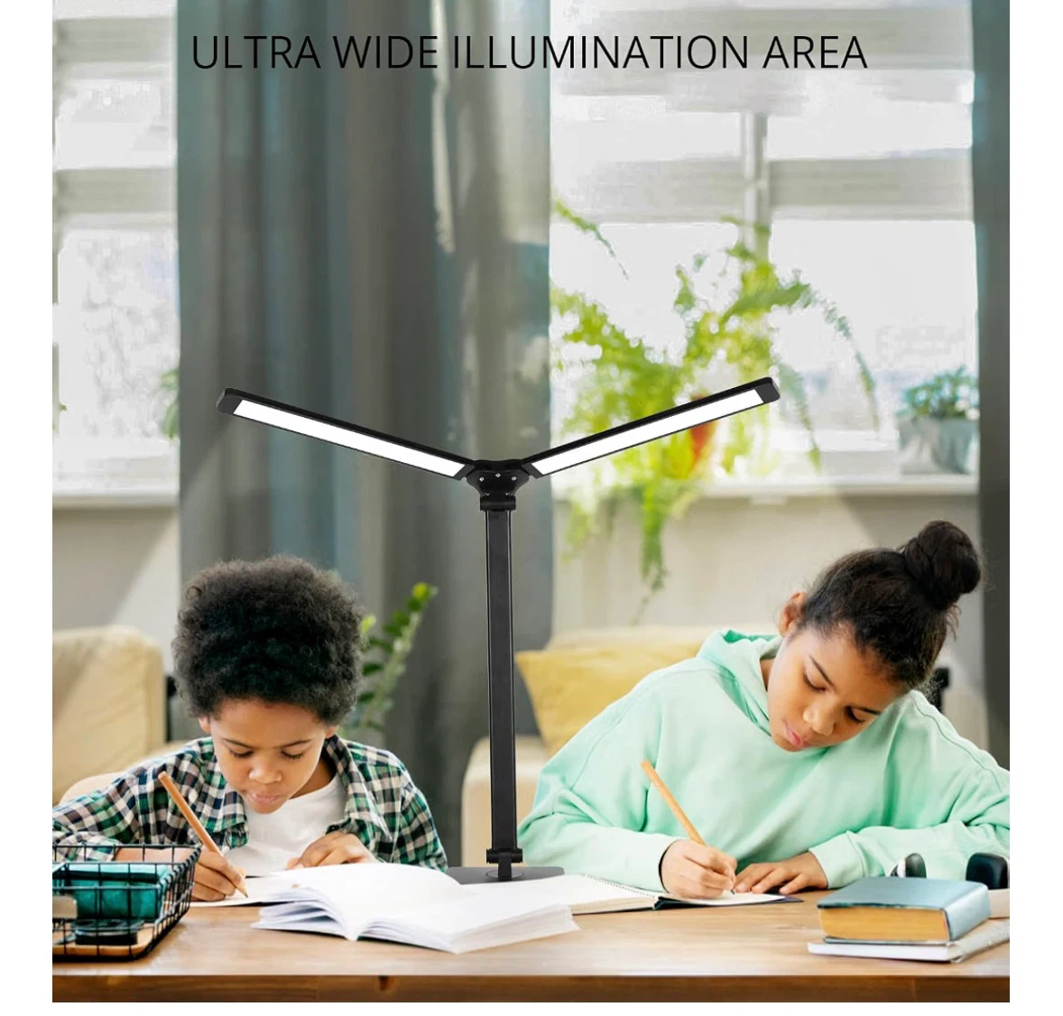 Semlos Dual Arm LED Desk Lamp - photo 5