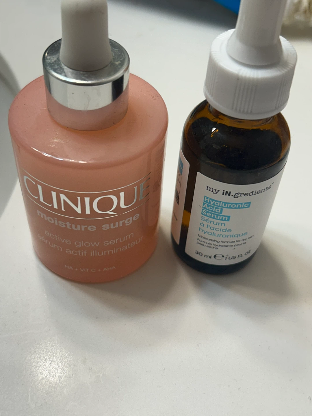 Clinique and My Ingredients Serums