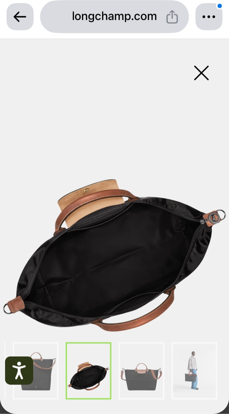 Like new Longchamp Le Pliage Original Extensible Travel Bag - photo 5