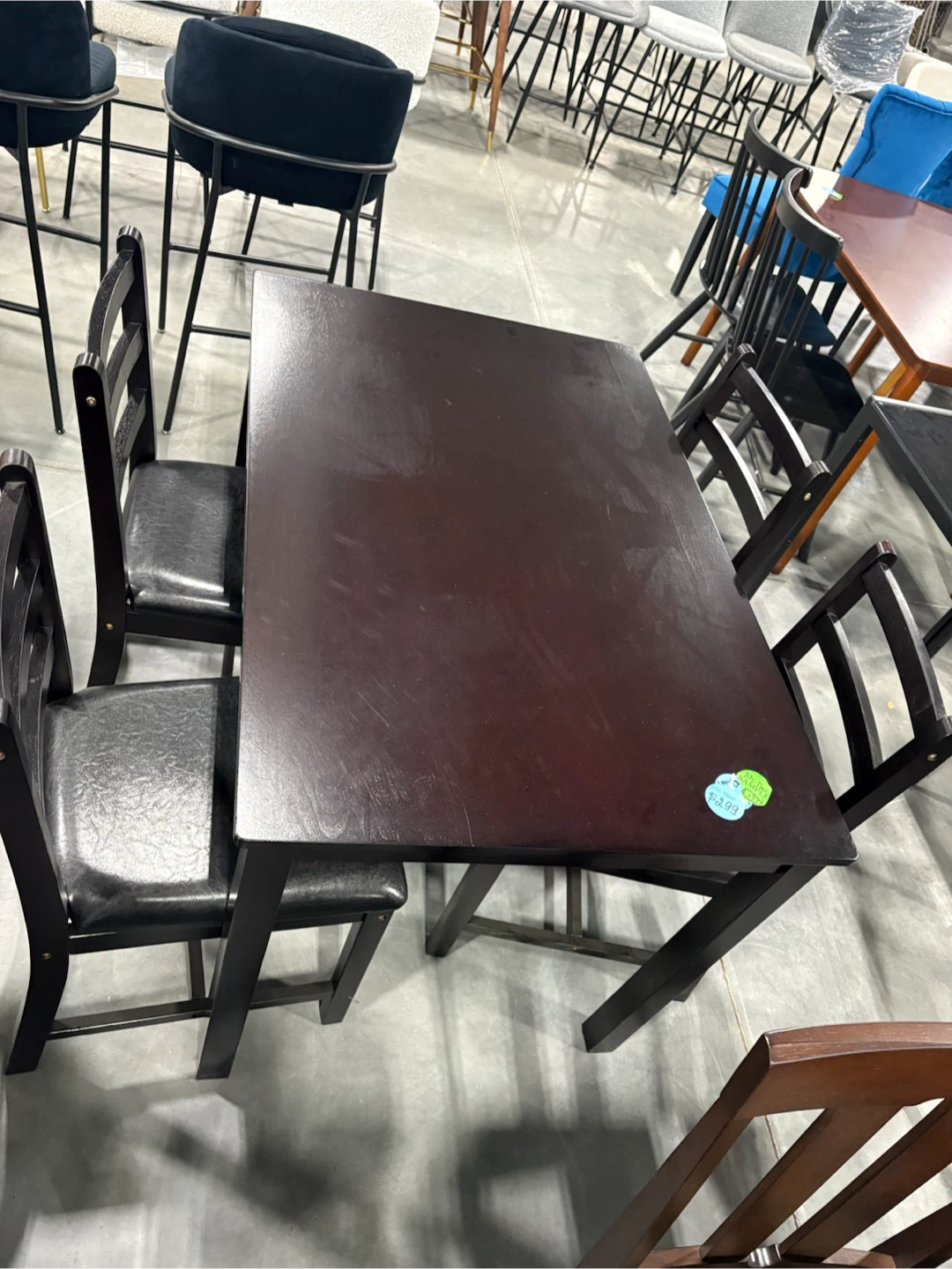 Round and square Dining Table - photo 2
