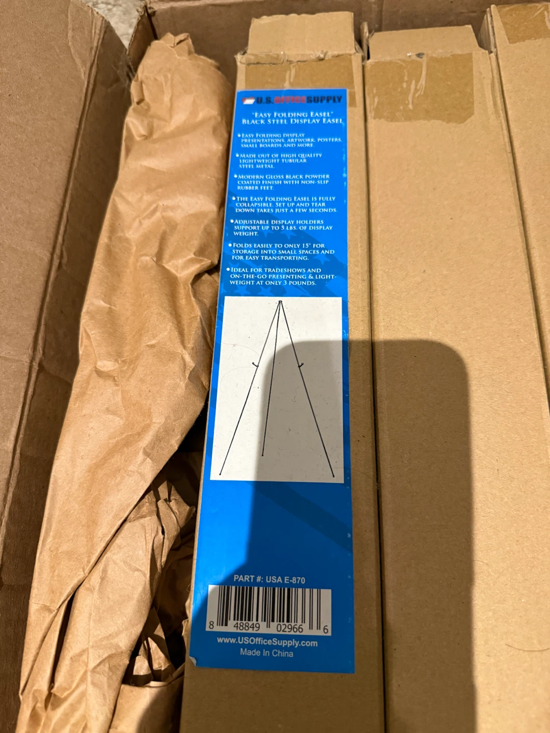 U.S. Office Supply Easy Folding Display Easel - photo 4