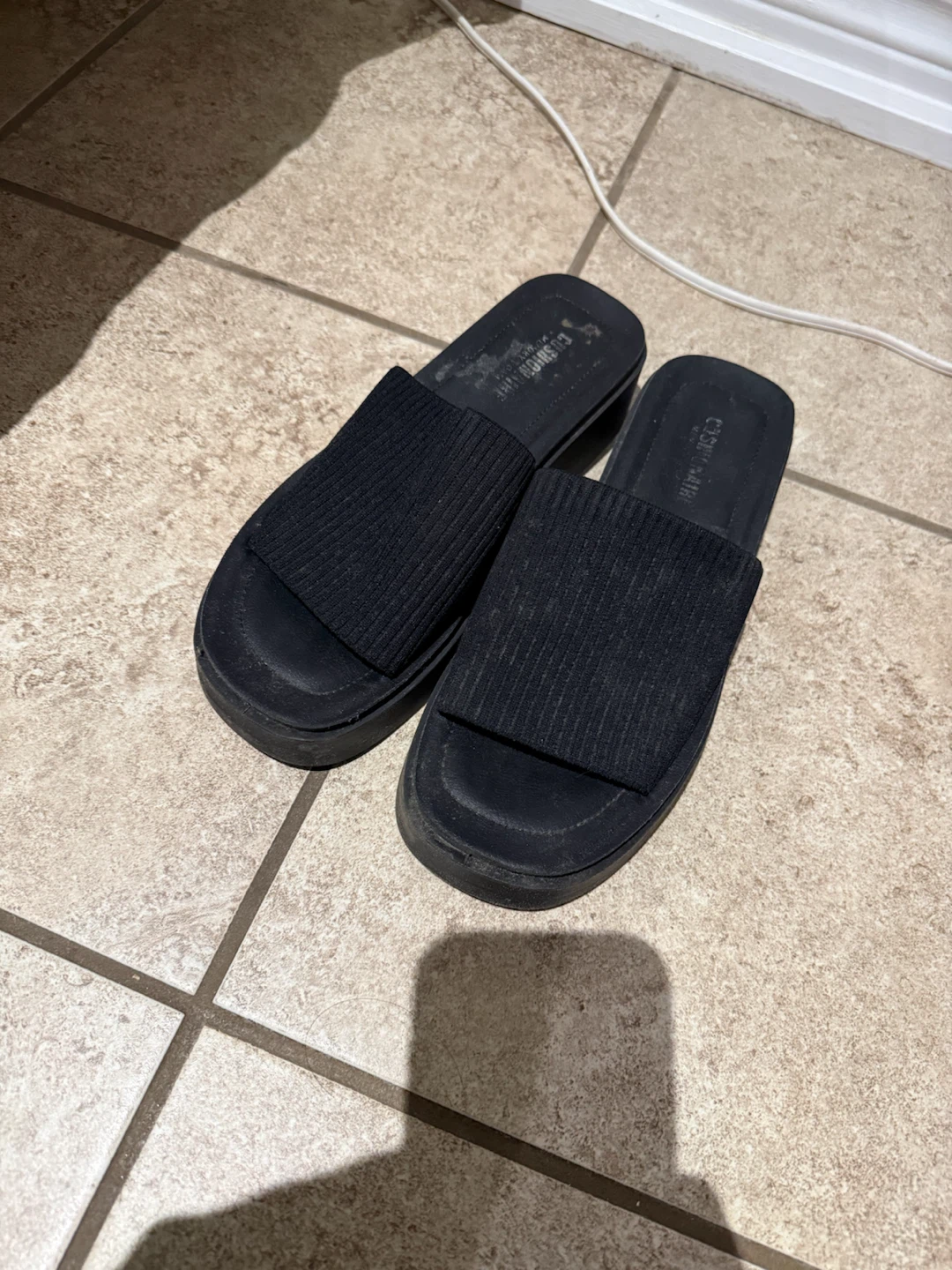 Cushionaire platform slide sandals - photo 2