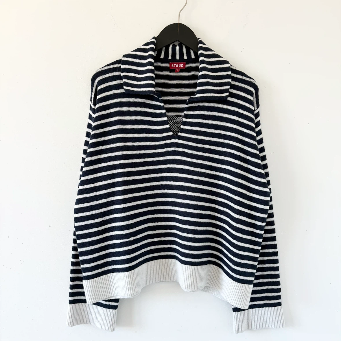 STAUD Linden Striped Sweater - photo 2