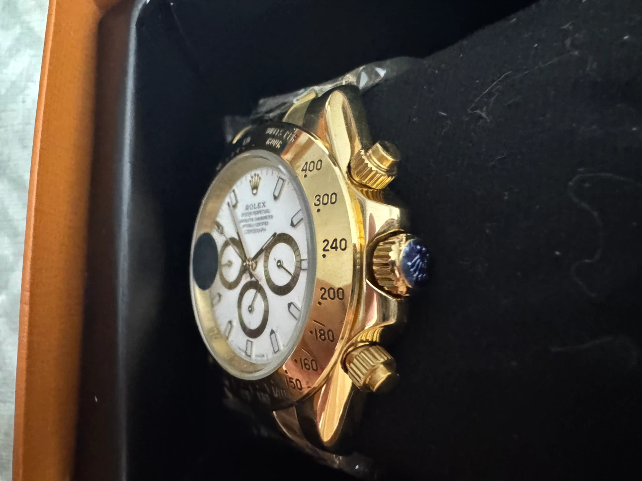 Rolex Cosmograph Daytona Gold-Tone Watch - photo 3