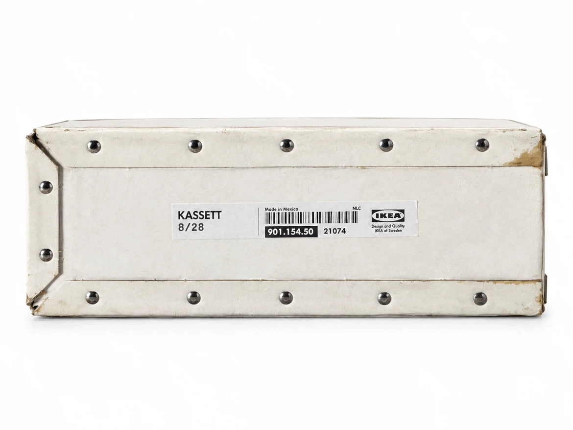 IKEA White Magazine Holder - photo 3