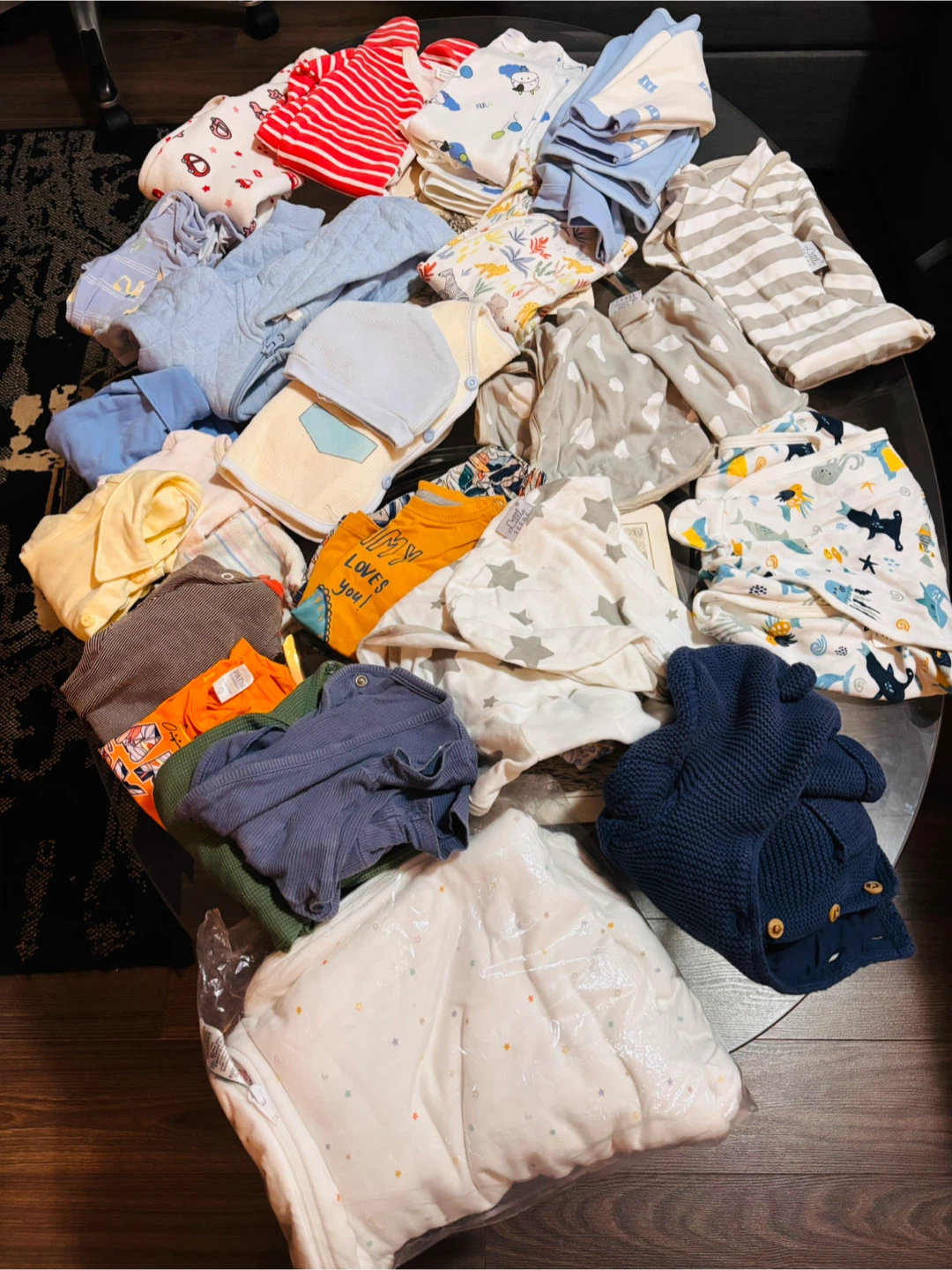 Baby boy clothes bundle - Newborn and 0-3 months - 20+ pieces - photo 2
