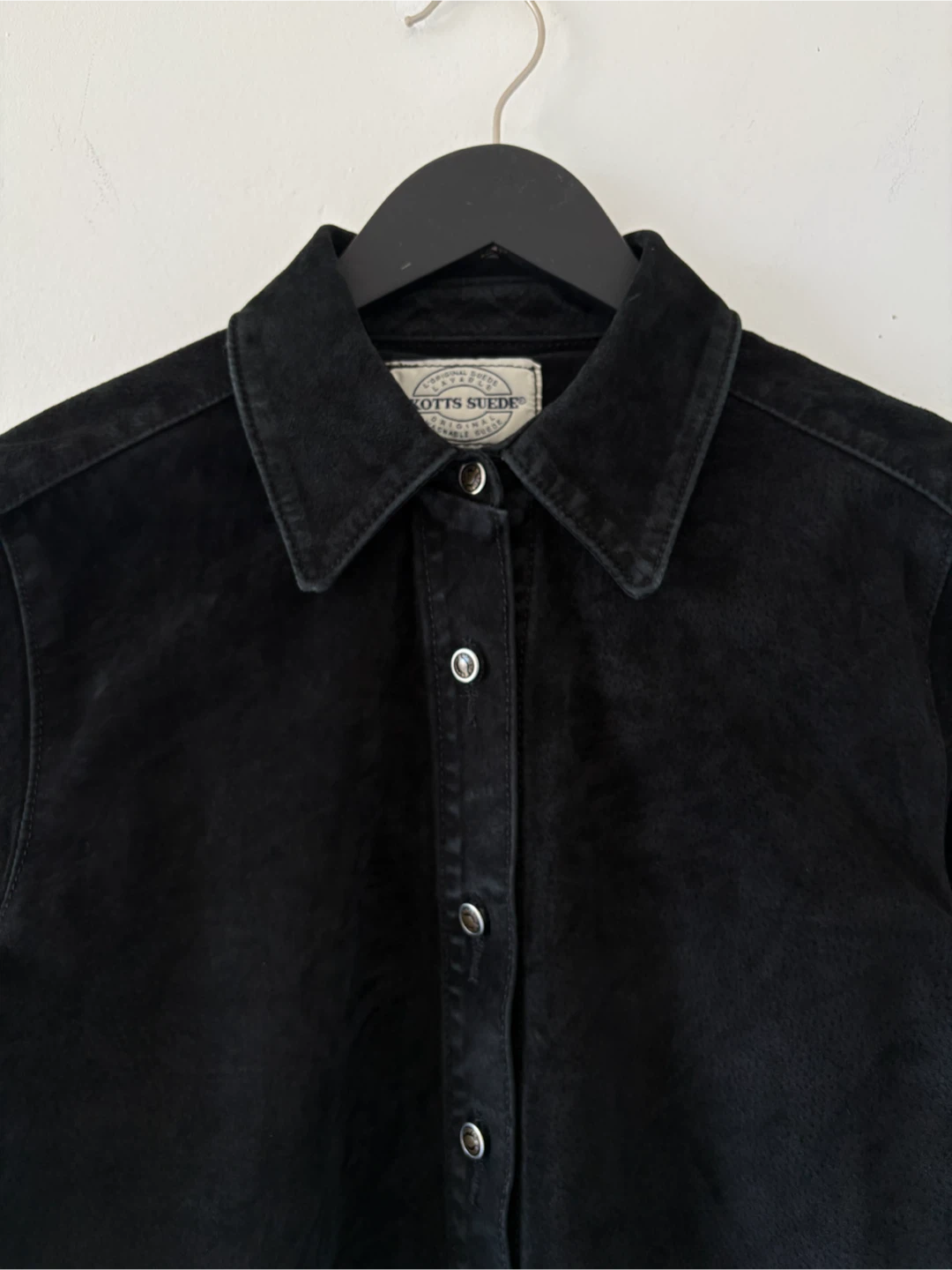 90s / Y2K Skotts Washable Suede Jacket / Shaket - photo 3