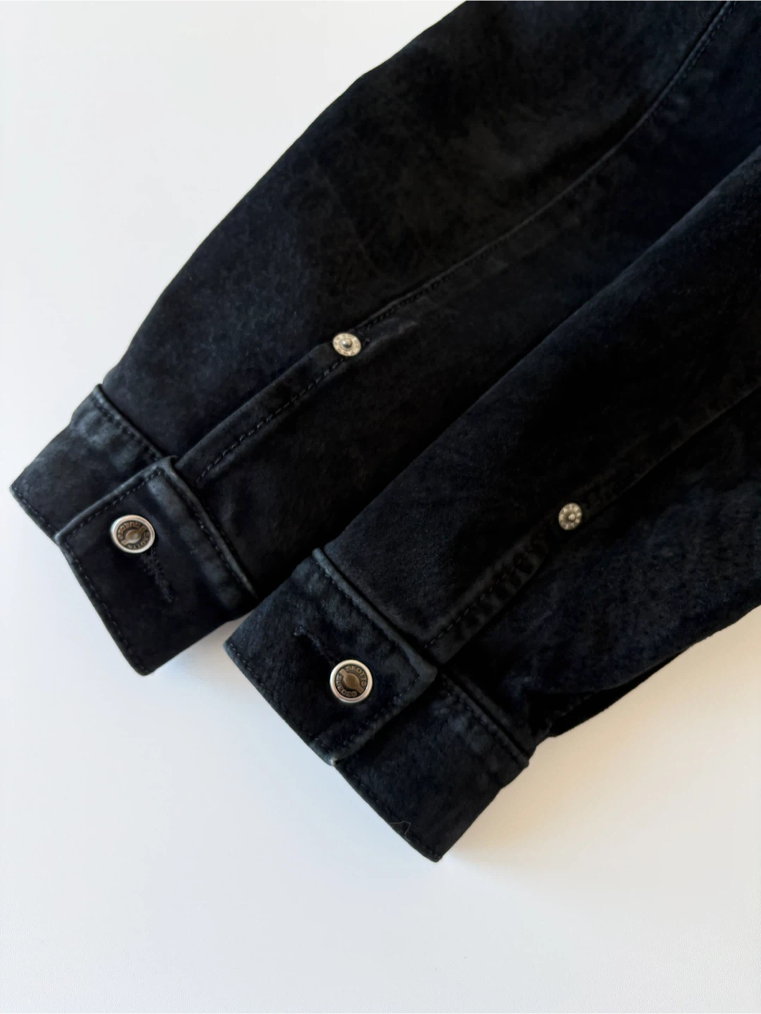 90s / Y2K Skotts Washable Suede Jacket / Shaket - photo 4