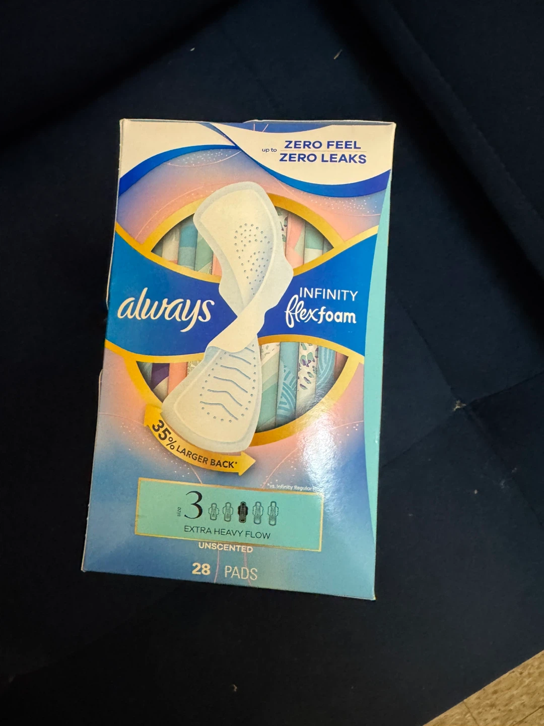 Always Infinity FlexFoam Size 3 Extra Heavy Flow Pads