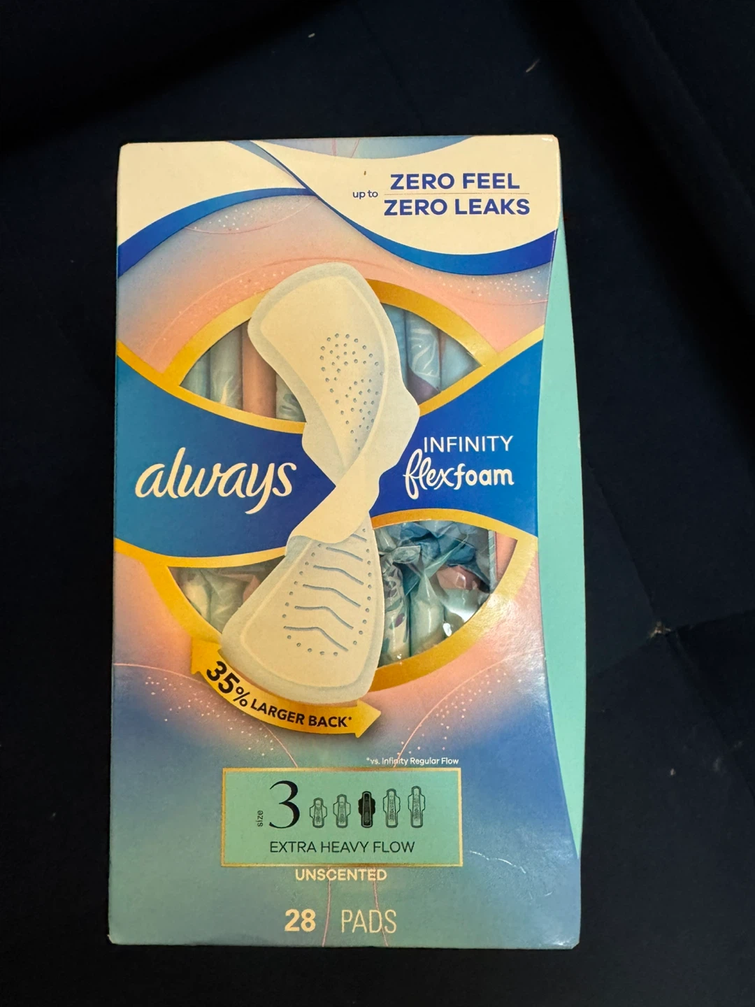 Always Infinity FlexFoam Size 3 Extra Heavy Flow Pads - photo 4