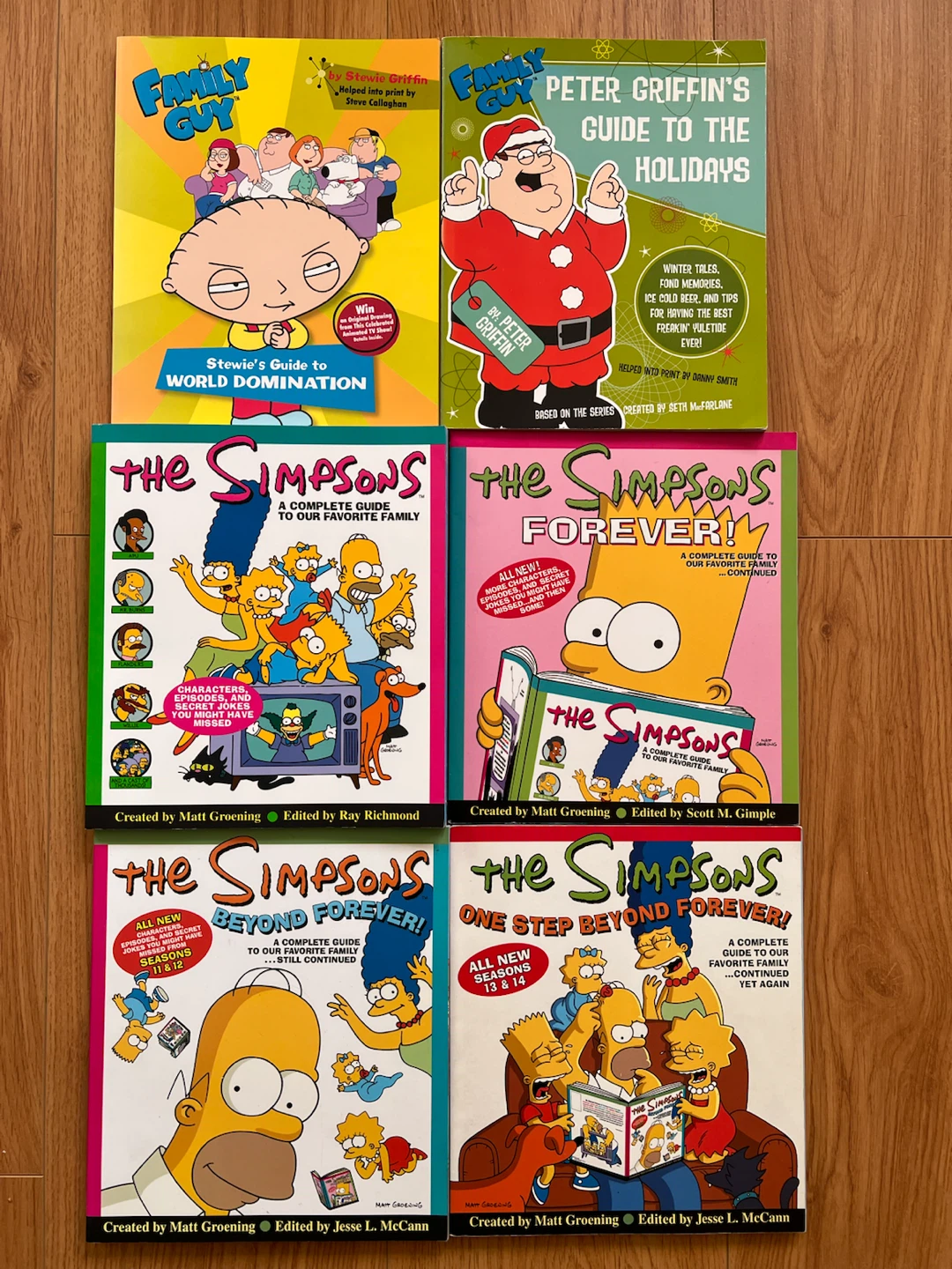 Family Guy and The Simpsons Guide Books