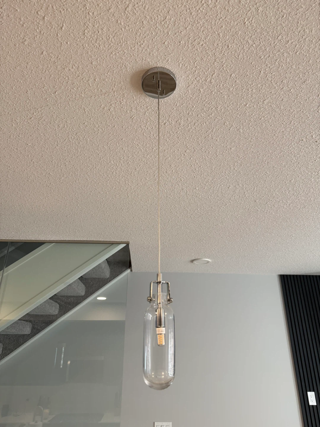 FS: Used Modern 6-Light Chandelier and 3 Chrome Pendant lights - photo 5