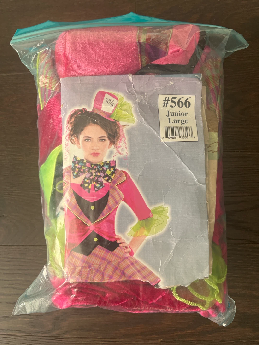 Mad Hatter Costume Junior Large #566