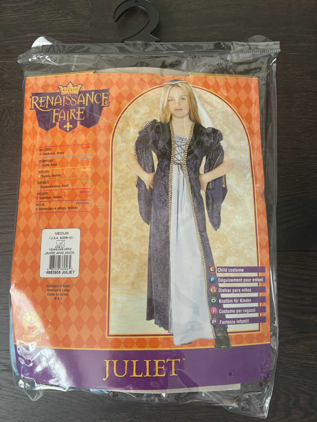 Rubie's Renaissance Faire Juliet Costume Medium