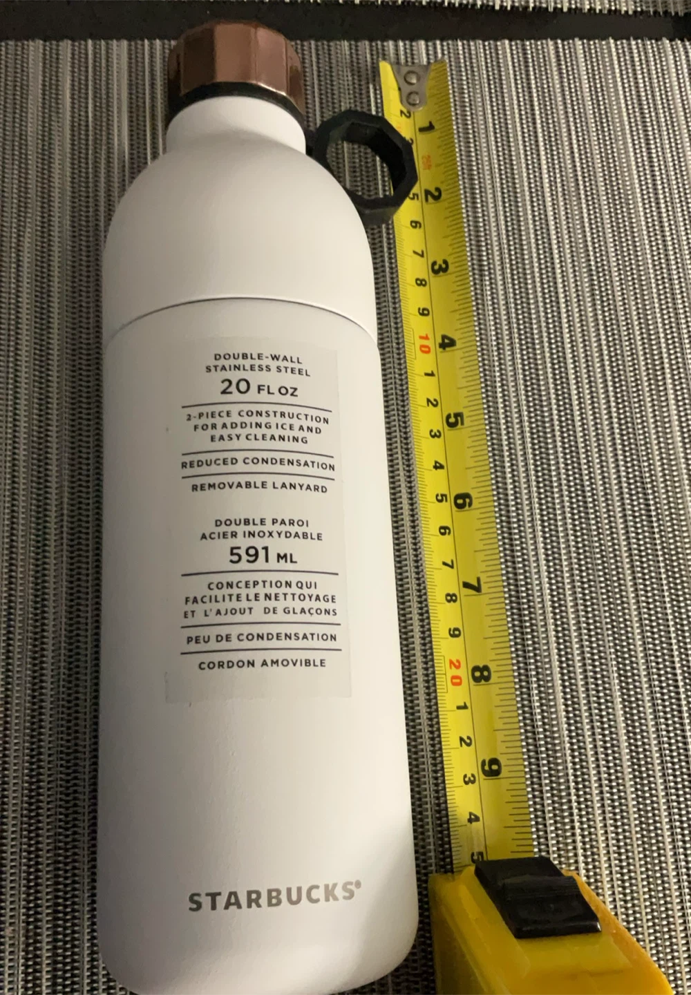 brand new Starbucks 591ml Stainless Steel Water Bottle - photo 2