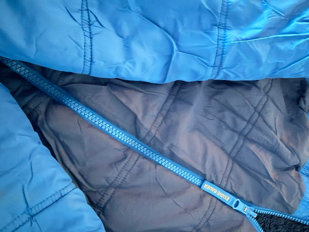 Free Clothes with Eddie Bauer Blue Hooded Jacket